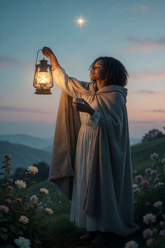 The Single Era — illustrated tarot card, arcanum IX