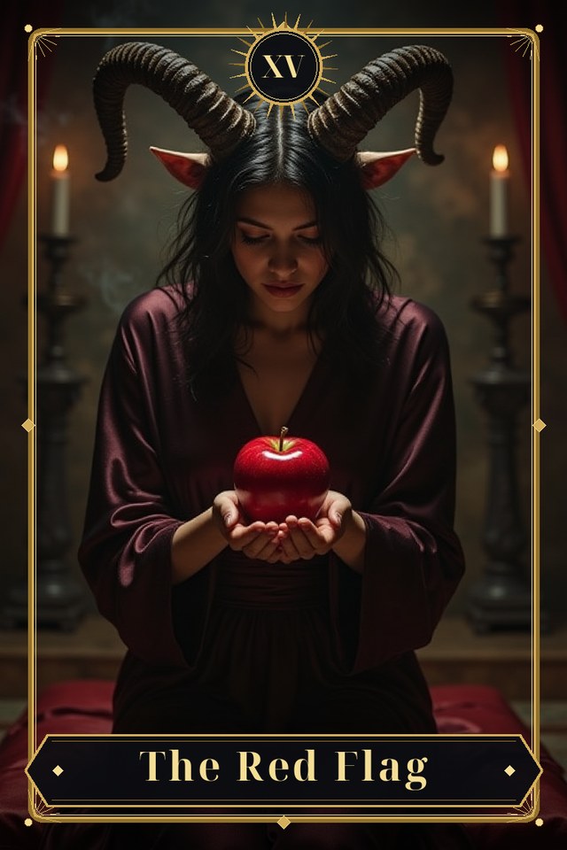 The Dating Deck, a card from this modern tarot deck