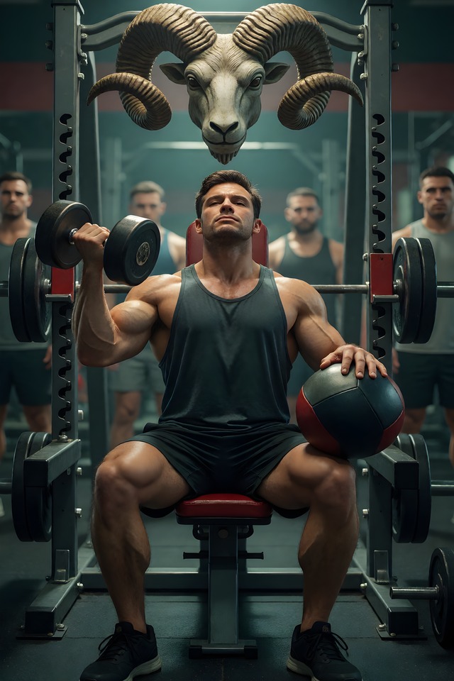 The Guy On The Rack — an illustrated card from The Gym Deck