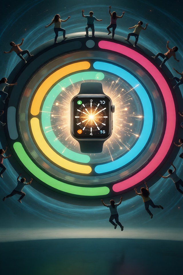 The Smartwatch Rings — an illustrated card from The Gym Deck