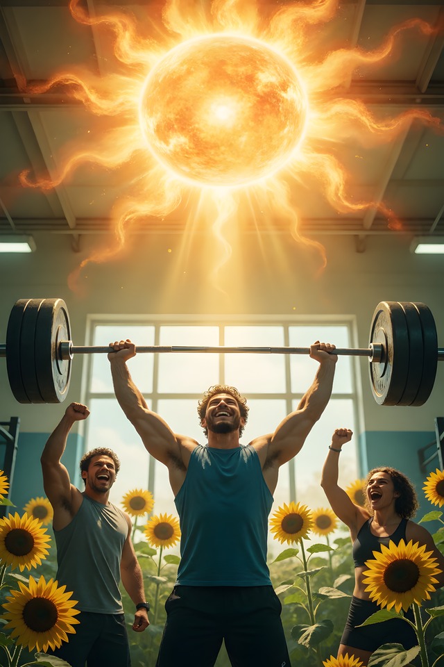 The Real PR — an illustrated card from The Gym Deck