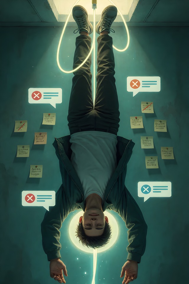 The Pull Request — an illustrated card from The IT Arcana