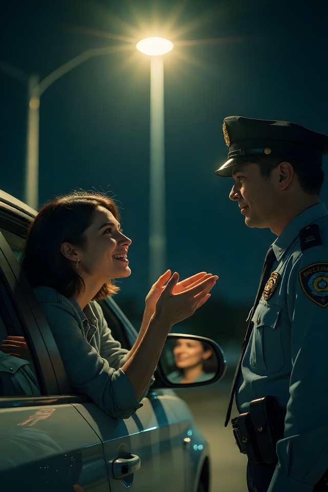 The Fixed Ticket — an illustrated card from The Law Enforcement Deck