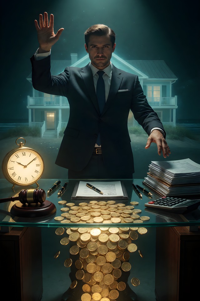 The Billable Hour — an illustrated card from The Lawyer Arcana