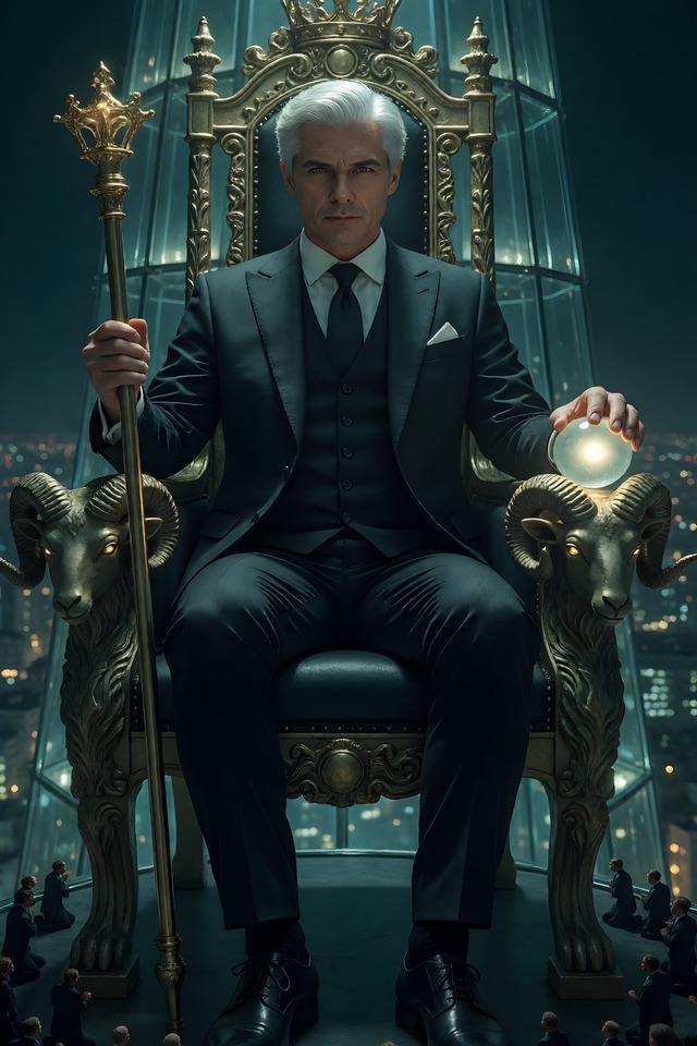 The Managing Partner — an illustrated card from The Lawyer Arcana