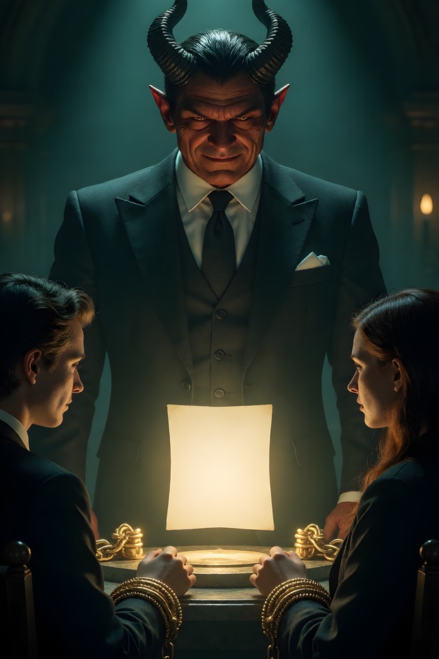 The NDA — an illustrated card from The Lawyer Arcana