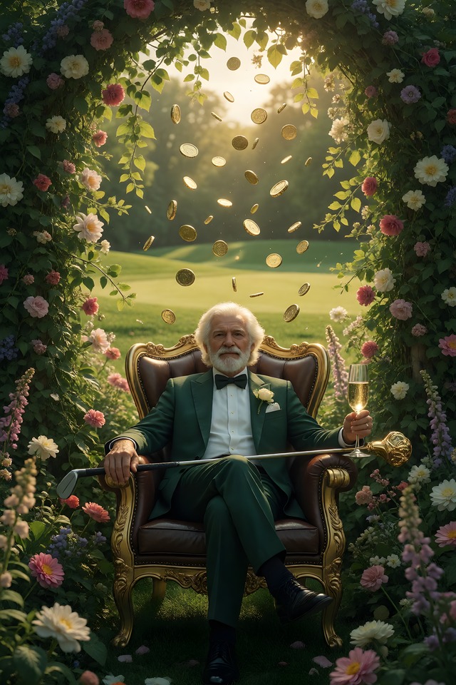 The Rainmaker — an illustrated card from The Lawyer Arcana