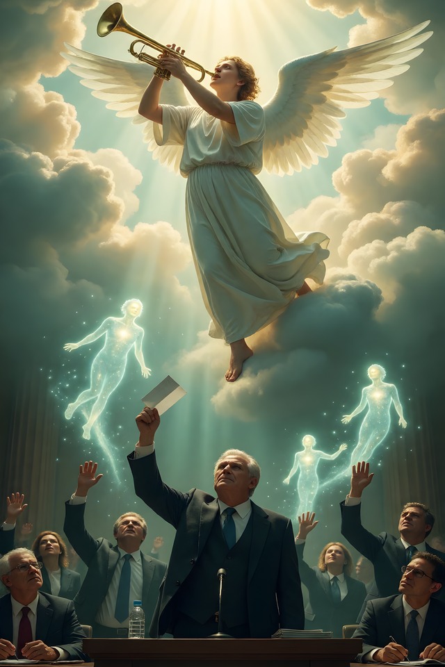The Verdict — an illustrated card from The Lawyer Arcana