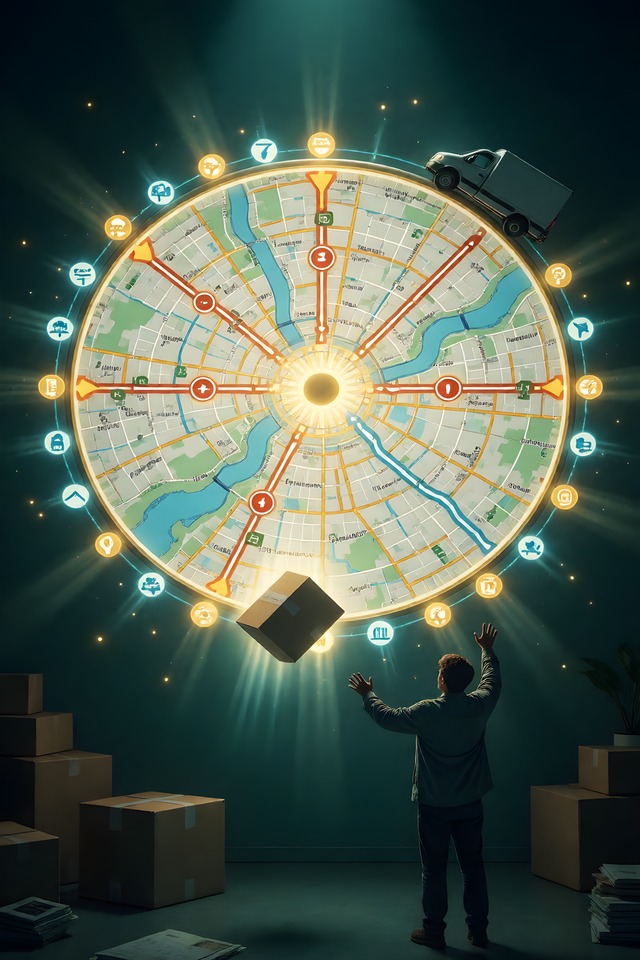 The Delivery — an illustrated card from The Modern Arcana
