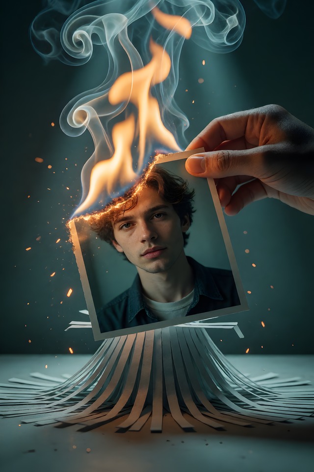 The Hard Delete — an illustrated card from The Modern Arcana