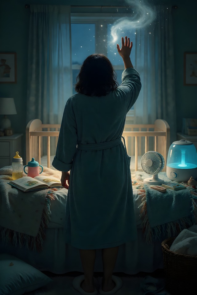 The 47-Step Bedtime — an illustrated card from The Parenting Arcana