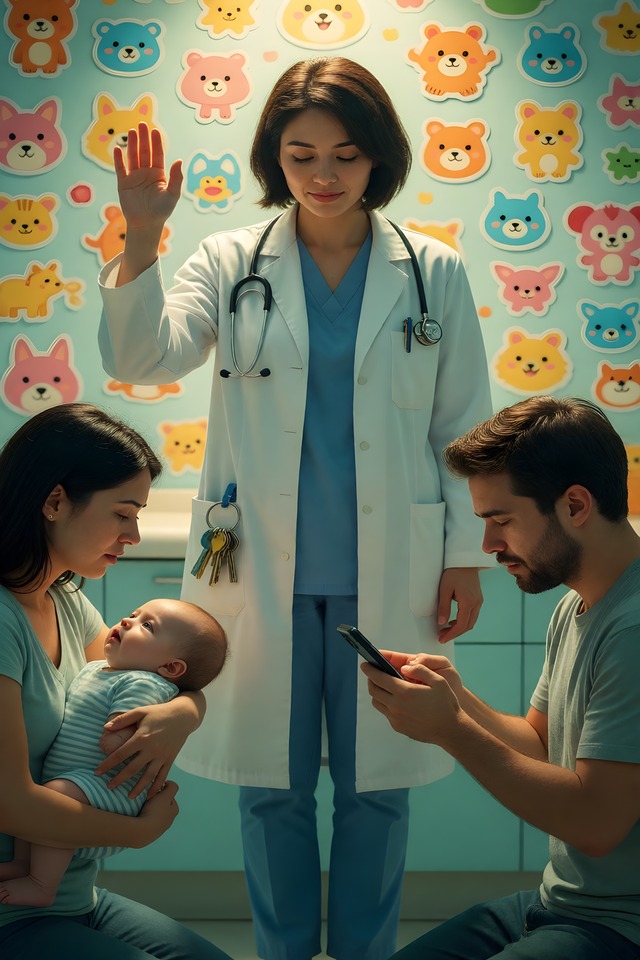 The Pediatrician — an illustrated card from The Parenting Arcana