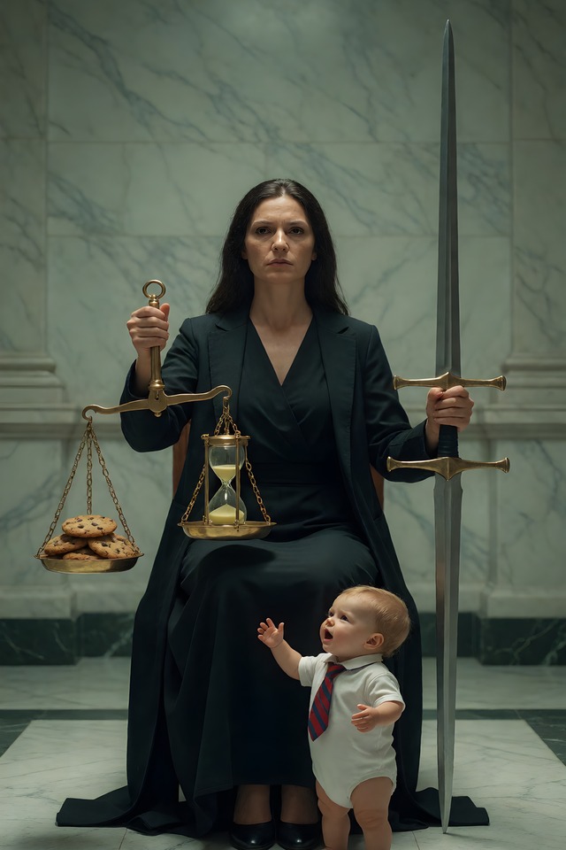 The Negotiator — an illustrated card from The Parenting Arcana