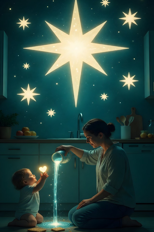 The First I Love You — an illustrated card from The Parenting Arcana