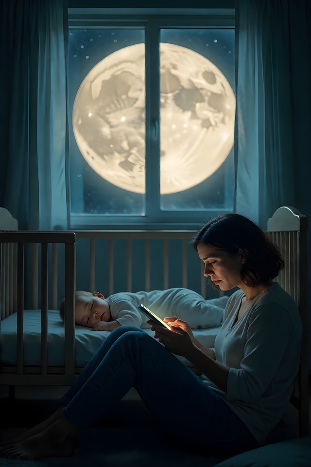 The Midnight Google — an illustrated card from The Parenting Arcana