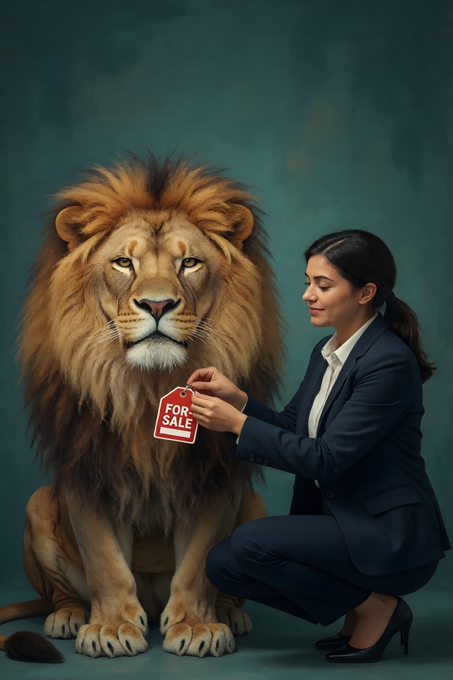 The Difficult Seller — an illustrated card from The Realtor Arcana