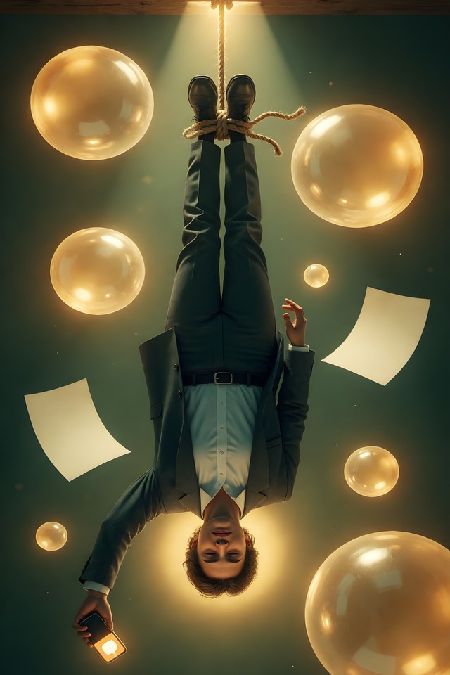 The Contingency Period — an illustrated card from The Realtor Arcana