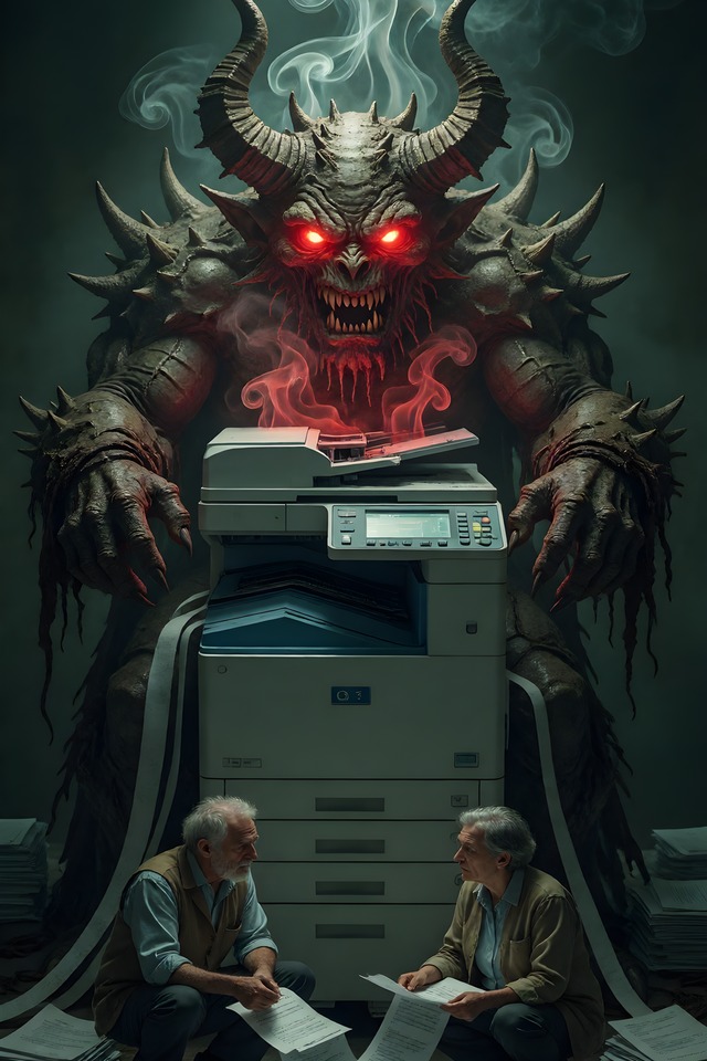 The Copier — an illustrated card from The Teacher Arcana