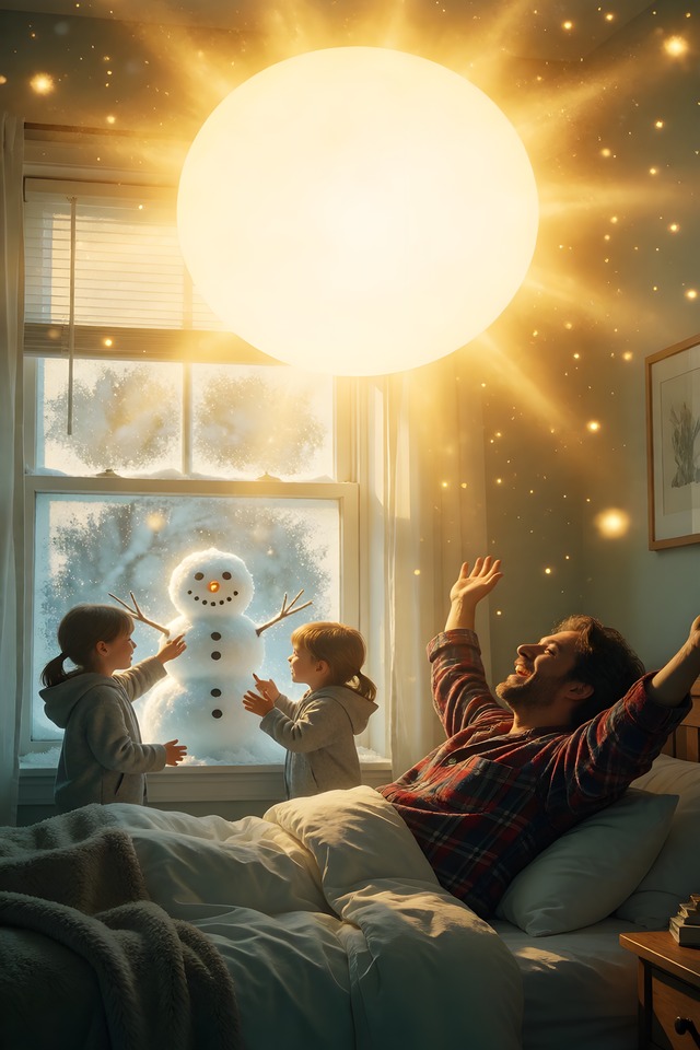 The Snow Day — an illustrated card from The Teacher Arcana