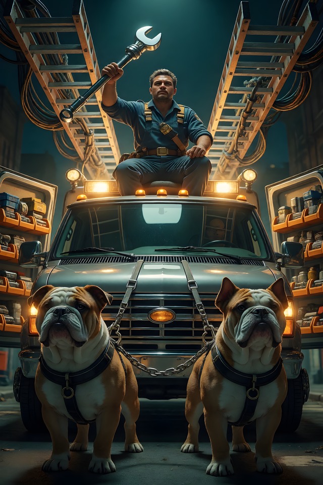 The Service Truck — an illustrated card from The Trades Deck