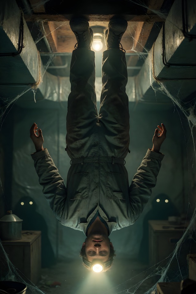 The Crawlspace — an illustrated card from The Trades Deck