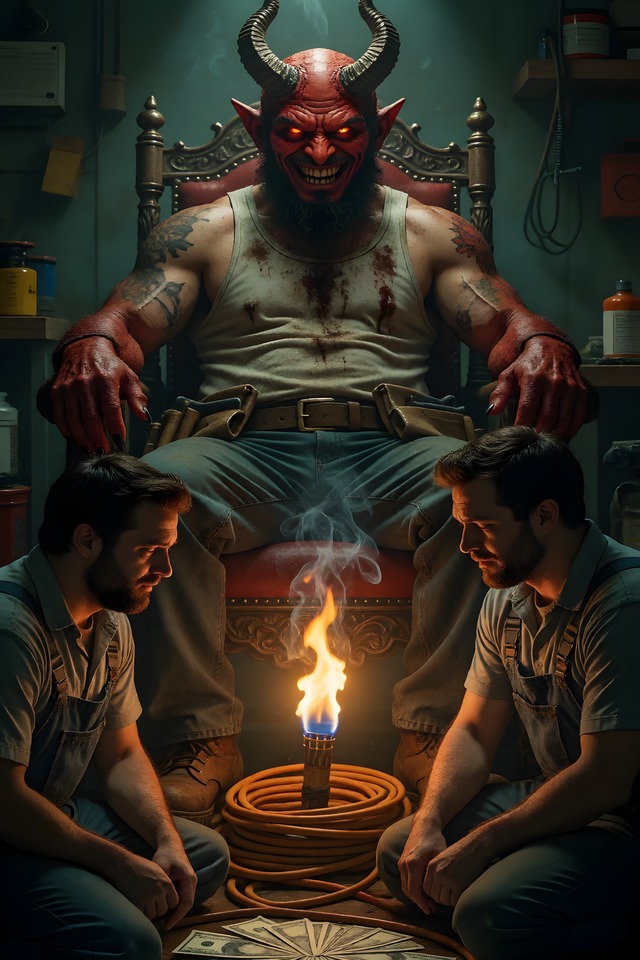 The Side Job — an illustrated card from The Trades Deck